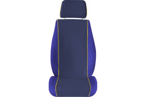 Truck-seat cover ClassicLine - Extreme - Mod.E - lightblue-lightblue - without - Logo