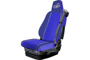 Lkw Sitzbezug ClassicLine - Extreme - Mod.P - blau-blau - mit Logo