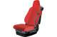 Truck-seat cover ClassicLine - Extreme - Mod.P - red-red - without Logo