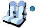 Truck-seat cover ClassicLine - Extreme - Mod.F - blue-blue - with Logo