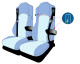 Truck seat cover ClassicLine - Extreme - Mod.G - light blue-light blue - without Logo