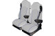 Truck seat cover ClassicLine - Extreme - Mod.G - beige-beige - without Logo