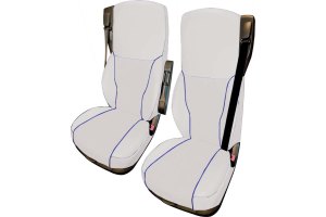 Truck seat cover model Extreme Mod.H - beige - without Logo - set ClassicLine