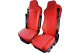 Truck seat cover ClassicLine - Extreme - Mod.I - red-red - without Logo