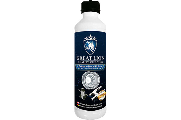 Great Lion Extreme Metal Polish, de extra sterke metaalpolish voor velgen 250 ml