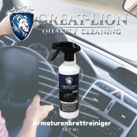 Great Lion Cockpit Cleaner, perfekt avslutning av kastrering av instrumentbräda