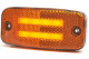 LED zijmarkeringslicht 12-24V oranje 2 LED strips