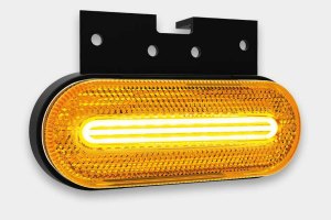 LED sidemarker light 12-36V with reflector and 0.5m cable...