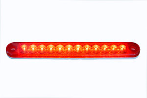 Luce di ingombro a LED lunga 22,5 cm rosso