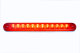 LED-körriktningsvisare 22,5 cm lång röd