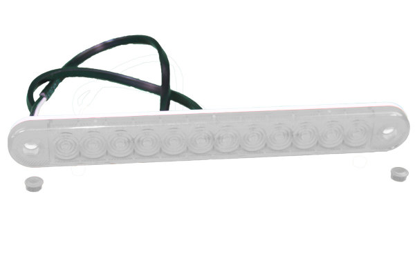 2x LED Umrissleuchte / Begrenzungsleuchte 12-36 V abgewinkelt lang - ,  18,25 €