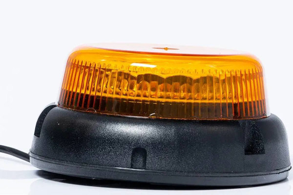 Einzelleuchte orange Blinklicht - WT-Metall Zubehör und Hundesport