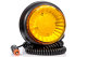 Gelbe Einzelblitz/Doppelblitz LED-Warnleuchte flache Version