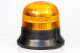 Gul enkelblixt/dubbelblixt LED-varningsljus, hög version monterad på tre skruvar, kabellängd 1,5 m Dubbelblixt