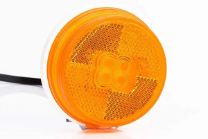Feu de gabarit latéral à LED 12-30 V avec réflecteur (80mm)