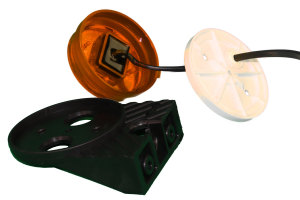 Bracket for LED light Article 16183 - 12-30 V with reflector
