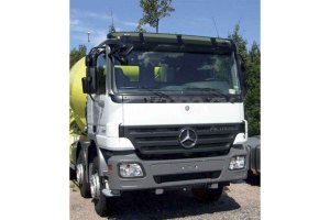 Fits Mercedes*: Actros MP2 (2003-2008) sun visor normal roof with frotn mirror Holder set only