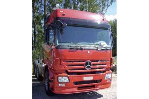 Fits Mercedes*: Actros MP2 (2003-2008) sun visor LH/Megaspace roof with front mirror Glass part only