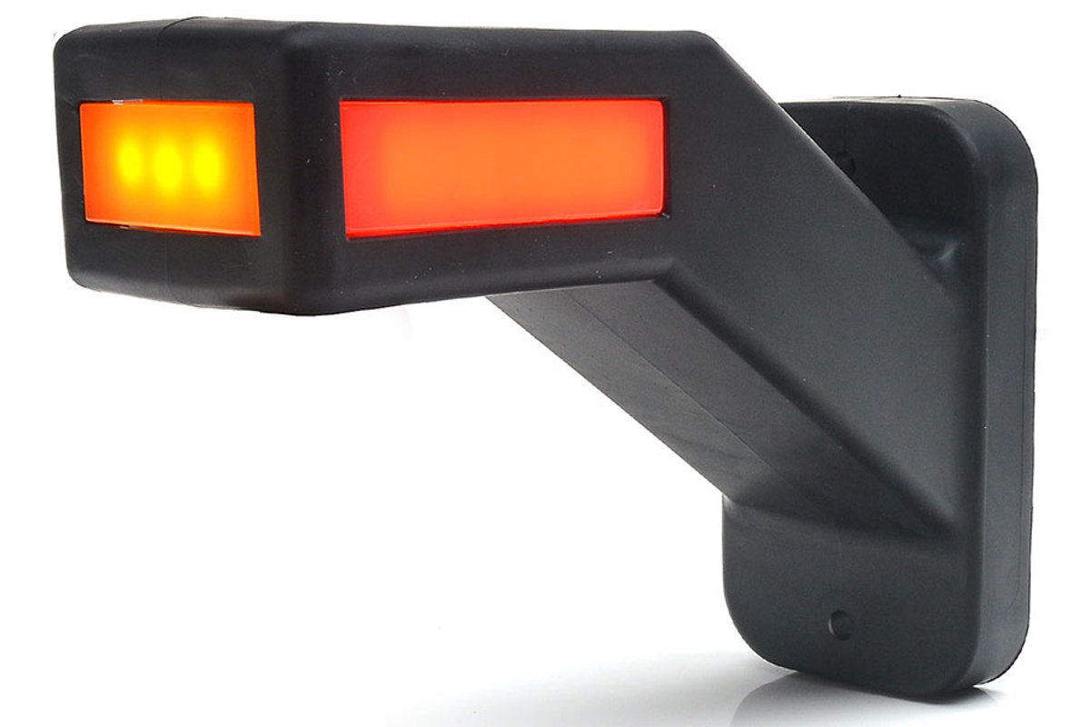 All Ride 871125240879 Luce Di Ingombro Laterale Destra 24V - Rossa/Bianca - 2