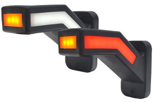 LED-k&ouml;rriktningsvisare med sidomarkeringsljus 12V-24V set