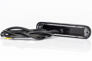 Gelbe LED Blitzer, 6 Programm Funktion, klare Lichtscheibe 12-24 V