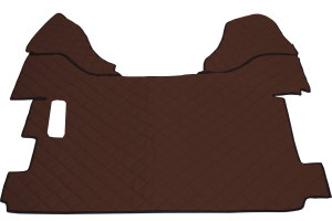 Fits DAF*: XF106 (2013-...) HollandLine, Complete floor mats circuit - brown 