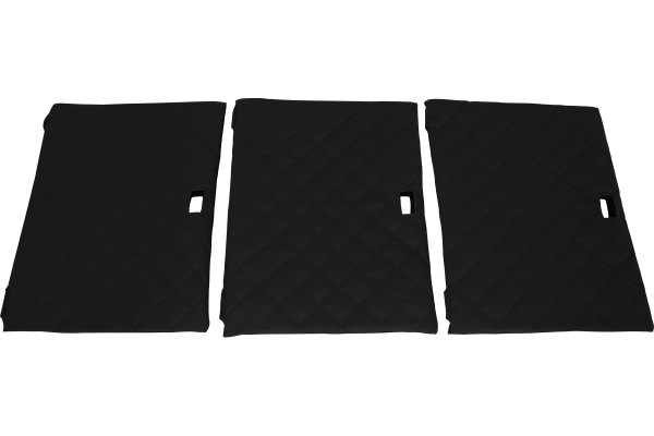 Lämplig för DAF*: XF105 / XF106 (2012-...) Super Space Cab HollandLine Skåpklädsel - svart, läderimitation