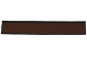 Lämplig för MAN*: TGX (2009-...) HollandLine instegspanel (4 st), läderimitation brun