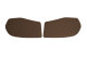 Suitable for MAN*: TGA EURO5/EURO (2009-...) Standard Line, door trim - brown