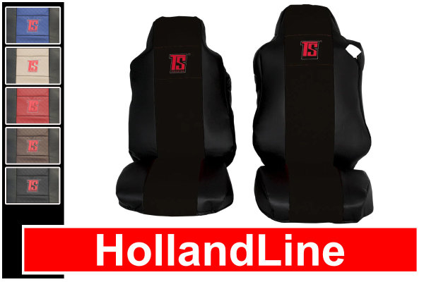 Suitable for MAN*: TGA, TGX, TGS (2007-...), TGM, TGL (2005-...) HollandLine Seat Covers