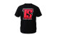 Truckstyler T-shirt, zwart met TS logo, maat S