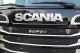 Adatto per Scania*: Scritta in acciaio inox per camion Super Cromo lucido medio (37 x 5 cm)