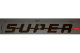 Suitable for Scania*: Truck stainless steel lettering super chrome high gloss polished very large (73 x 10 cm)