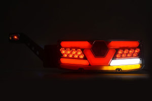 LED multifunction rear lamp with side marker arm universal Version 1
