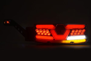 multifunctioneel LED-achterlicht met zijmarkeringsarm universele versie 1 rechts 12 V