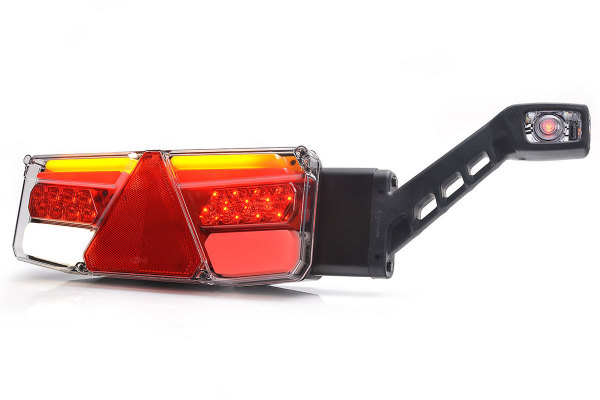 LED multifunction rear lamp with side marker arm universal Version 2 right 24 V