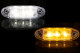 LED-sidomarkeringslampa, infälld lampa 3 LED 12/24V