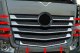 Suitable for Mercedes*: Actros MP4 | MP5 stainless steel front grill covers