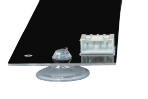 Luce interna 24 V Truck LED RGB, design a croce, 16*25 cm