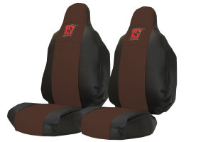 Fits for Scania*: R3 Streamline (2014 -2016) HollandLine Seat Covers, both seat recaro - brown