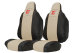 Fits for Scania*: S (2016-...) HollandLine Seat Covers, both seats RECARO - beige