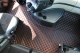 Passend für Mercedes*: Actros MP4 | MP5 (2011-...) HollandLine Fußmatten und Motortunnel 2500 mm klappbarer Beifahrersitz braun, Kunstleder