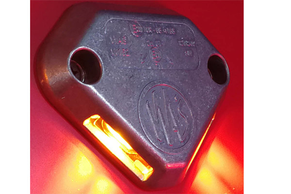 LED warning light for the lift - LED-Taillight security warning light - square