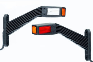 LED-Umrissleuchte - 3-Funktions-LED-Leuchte - mit flexiblen Gummi Arm