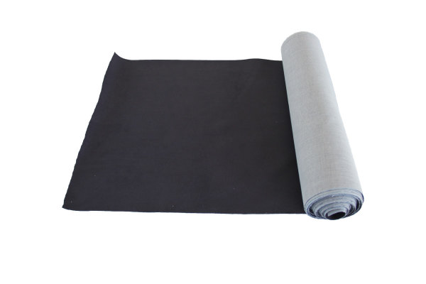 Remaining stock fabric upholstery fabric, pieces of suede optics 10 x 0, 5 m  anthracite-black