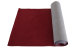 Remaining stock fabric upholstery fabric, pieces of suede optics 10 x 0, 5 m  bordeaux