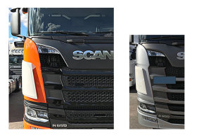 Passend f&uuml;r Scania*: S,R,P,G (2016-...) - Windabweiser f&uuml;r die Front - 2 teiliges Set