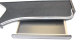 Lämplig för Iveco*: Strails III - HiWay (2013-...) I S-Way (2019-...) - XXL-bord med låda - svart