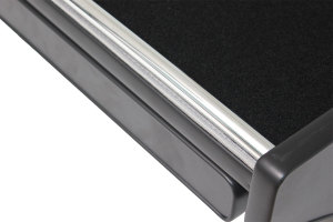 Adatto per MAN*: TGS (2007-2019) / TGL (2014-2019) Tavolo XXL con cassetto nero