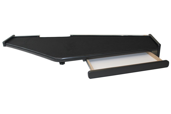 Suitable for Renault *: T-Series (2013-...) XXL table with drawer black 